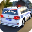 Police Spooky Jeep Parking Sim icon