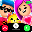 プログラムのアイコン：Video call chat prank pkx…
