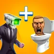 Toilet Monster Merge Battle