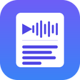 Ícone do programa: Audio & Video to Text Tra…