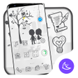 Icon of program: White  Black Love APUS La…