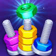 Icoon van programma: Screw Color: Nut Sort