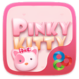 Иконка программы: Pinky Kitty Go Launcher T…