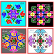 プログラムのアイコン：5000 Simple Rangoli Desig…
