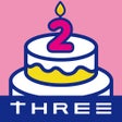 Ikona programu: THREE - スリーお買い物アプリ