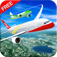 Ikona programu: Airplane Pilot Flight Rac…