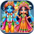 أيقونة البرنامج: Radha Krishna Dress Up Ga…