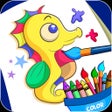 Иконка программы: Coloring games - Drawing …