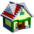 أيقونة البرنامج: House 3D Voxel Color By N…