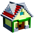 House 3D Voxel Color By Number