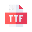 أيقونة البرنامج: uFont TTF