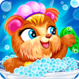 プログラムのアイコン：Pets care : pat wash