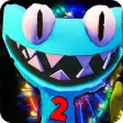 Rainbow Blue Monster Friend 2