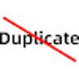RemoveDuplicate icon