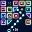 أيقونة البرنامج: Brick Breaker - Balls vs …