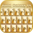 Icon of program: keyboard - Gold Galaxy S7…