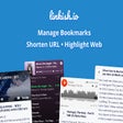 Icon of program: Bookmark manager, Shorten…