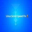 Linux Scroll Speed Fix