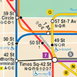 程序图标：Map of NYC Subway: offlin…
