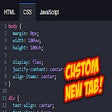 Icon of program: HTML New Tab