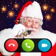 プログラムのアイコン：Santa Fake Call: Prank Me…