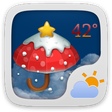 程序图标：Christmas Theme GOWeather…