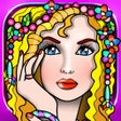 أيقونة البرنامج: Fashion Coloring Books fo…