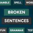ไอคอนของโปรแกรม: Broken Sentences PRO