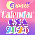 程序图标：Cawaii Calendar UK 2017