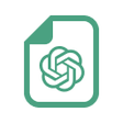 أيقونة البرنامج: ChatGPT to PDF
