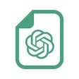 Icône du programme : ChatGPT to PDF