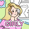 Ícone do programa: Cozy Girl Life: Coloring …