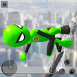 Ícone do programa: Flying Stickman Rope Hero