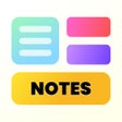 أيقونة البرنامج: Notes Taker - Sticky Widg…