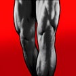 プログラムのアイコン：Legs Workout for Men - Qu…