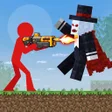 Иконка программы: Red Stickman in Craft Wor…