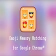 Emoji Memory Matching Card Game