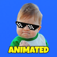 Icon of program: Funny Baby Stickers: Jin …