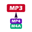 أيقونة البرنامج: M4A to Mp3 Converter