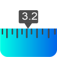 程序图标：Ruler App  Measure length…