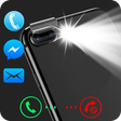 أيقونة البرنامج: Flash on Call and SMS: Au…