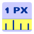 プログラムのアイコン：1px: Simple ruler