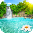 プログラムのアイコン：Waterfall Live Wallpaper