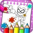 Icon of program: Teen Titans Coloring book