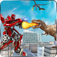 Ícone do programa: Robot Dinosaur Shooting g…
