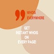 Programın simgesi: WHOIS Everywhere - gwhois…