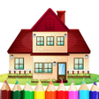 プログラムのアイコン：ColorFun: House Coloring …