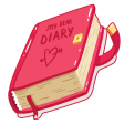 Diary - Notes GoalsMonthly Planner  Reminder.