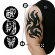 Ikon program: Tattoo Maker - Tattoo my …