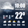 程序图标：Weather Accurate - Live R…
